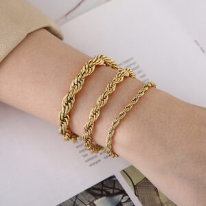 Men's Boho Hemp Bracelet – Japanese Buckle Twisted Rope Chain |Uniquely Masculine!